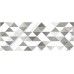 Aria Fumo Декор серый 20х50 Laparet