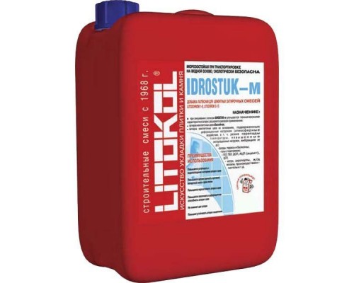 IDROSTUK-m латексная добавка для затирок 1,5kg Litokol