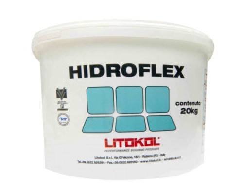 HIDROFLEX - гидроизоляционная мастика (5 кг) Litokol